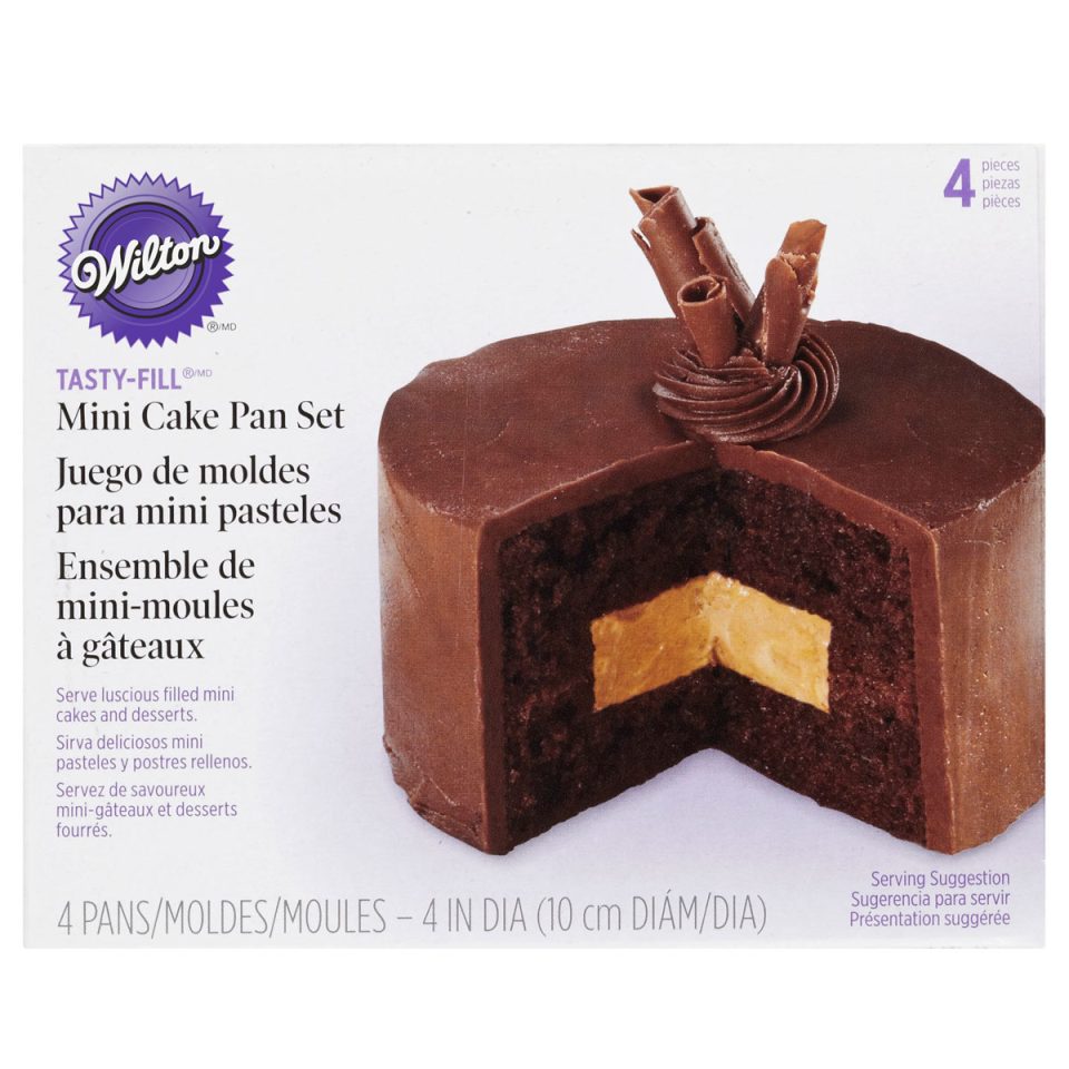 Wilton Mini Tasty Fill bakvorm set van 2
