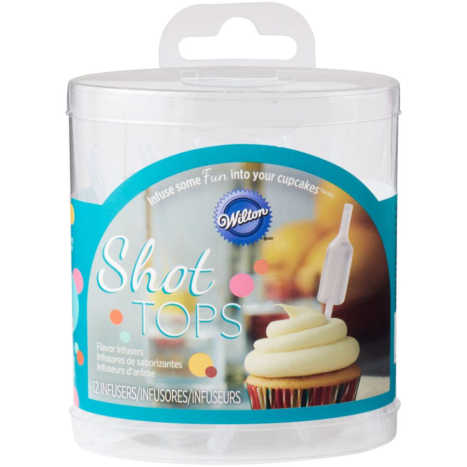 Wilton Shot Tops Flavor Infusers 12 stuks