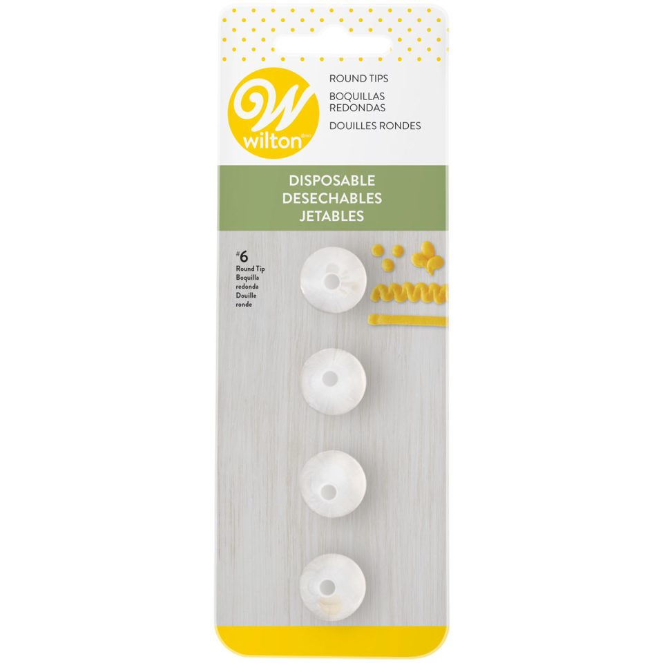 Wilton Disposable Tip #6 4 stuks