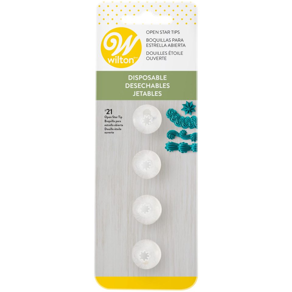 Wilton Disposable Tip #21 4 stuks