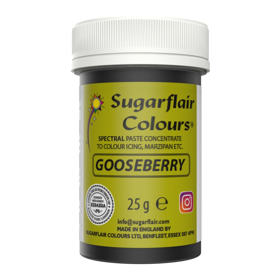 Sugarflair kleurstof Gooseberry 25 g