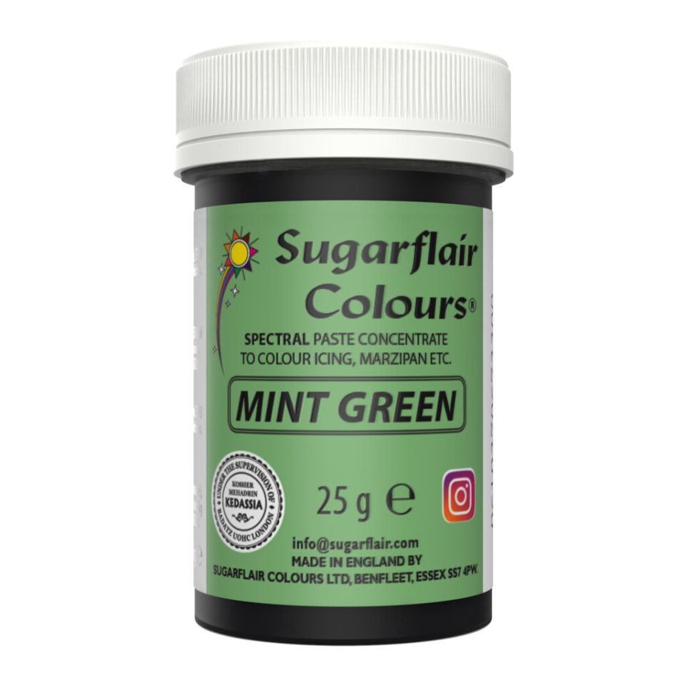 Sugarflair kleurstof Mint Green 25 g