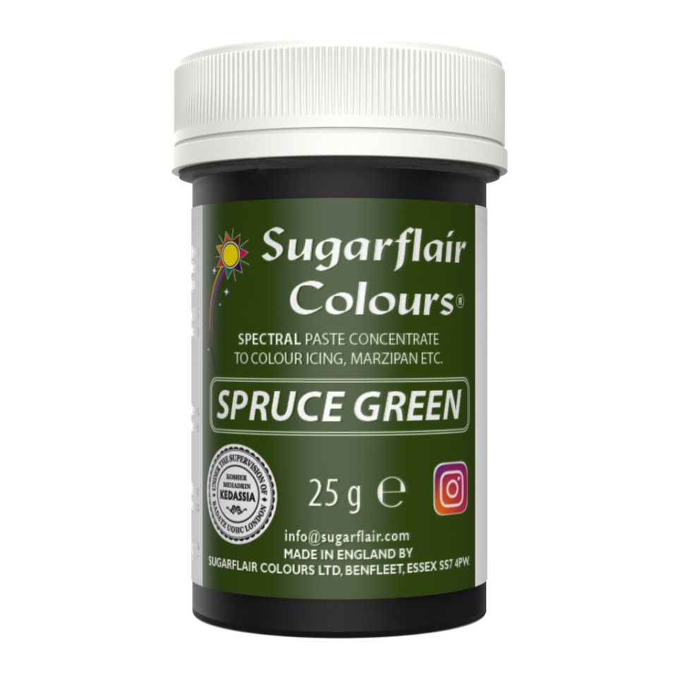 Sugarflair kleurstof Spruce Green 25 g