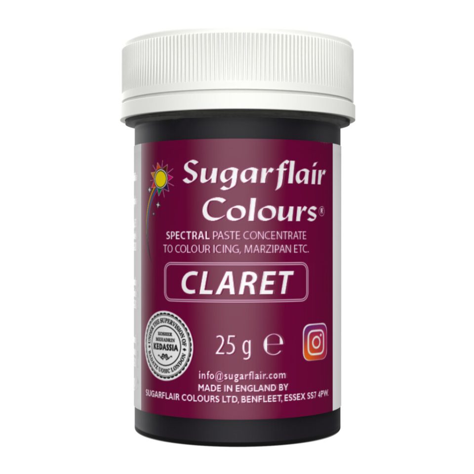 Sugarflair kleurstof Claret 25 g