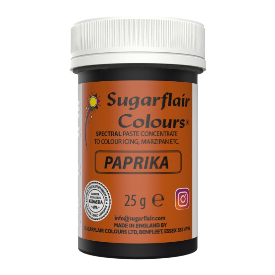 Sugarflair kleurstof Paprika 25 g