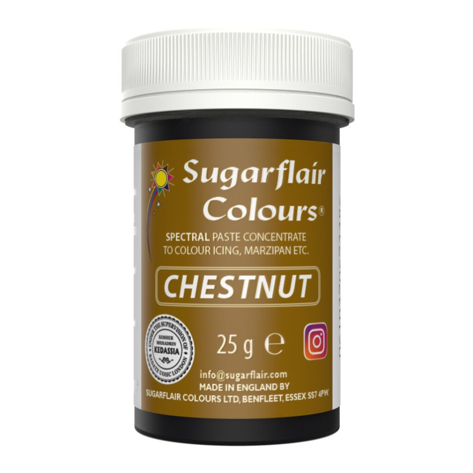 Sugarflair kleurstof Chestnut 25 g