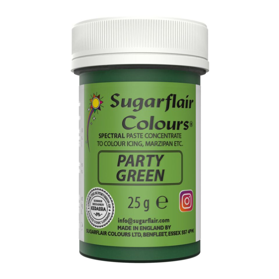 Sugarflair kleurstof Party Green 25 g