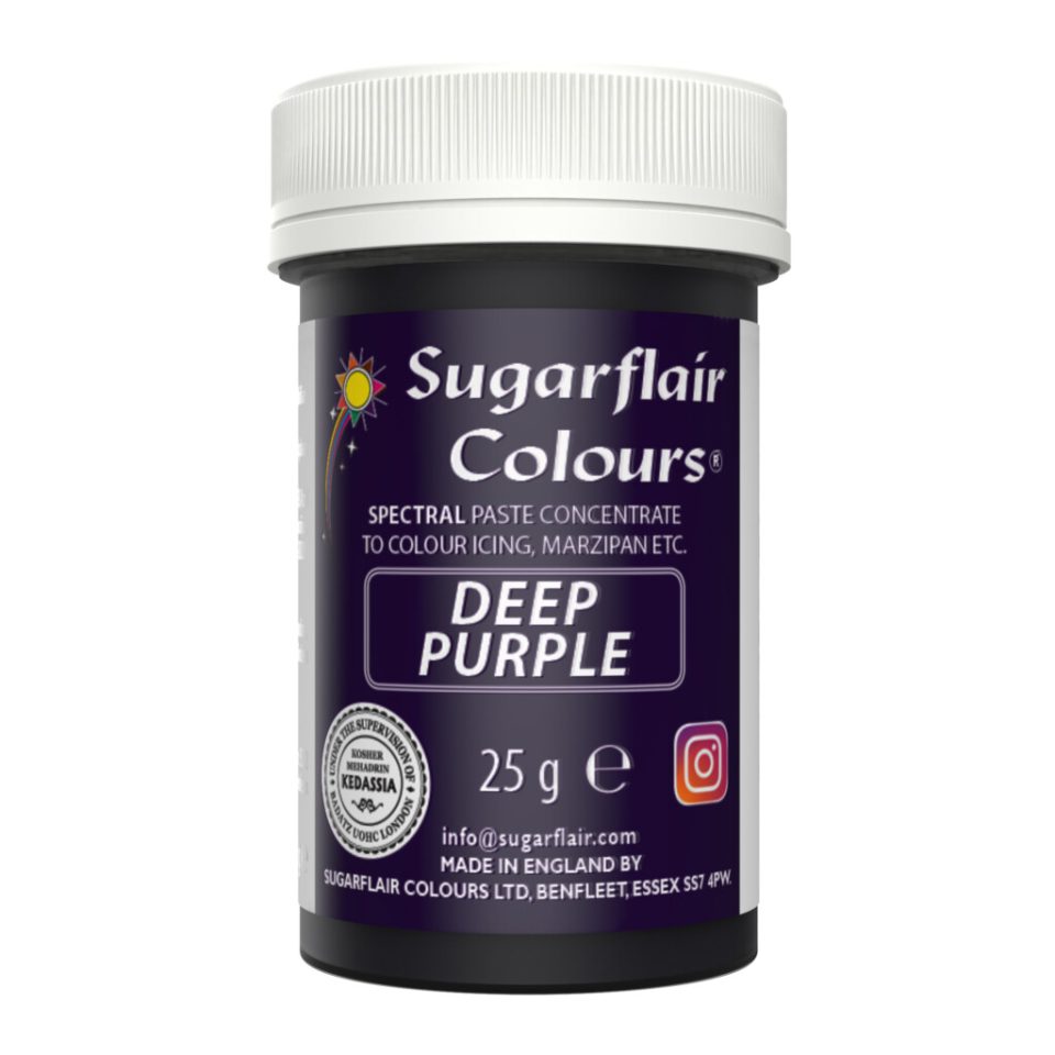 Sugarflair kleurstof Deep Purple 25 g