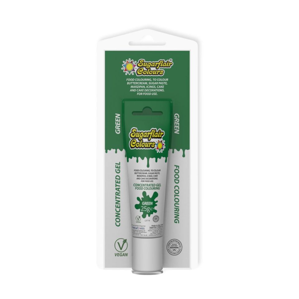 Sugarflair kleurstof Tube Green 25 g