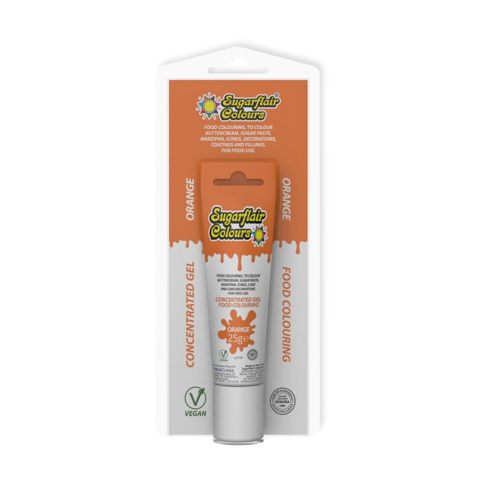 Sugarflair kleurstof Tube Orange 25 g