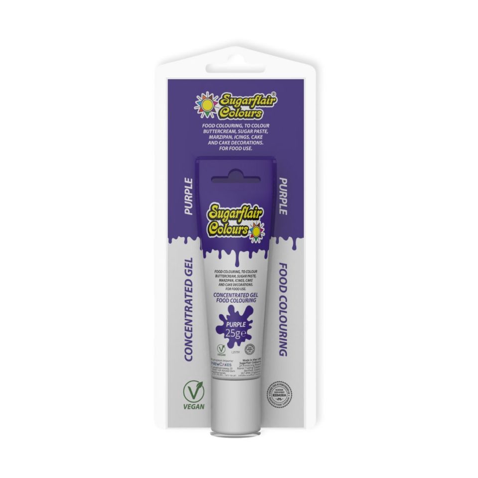 Sugarflair kleurstof Tube Purple 25 g