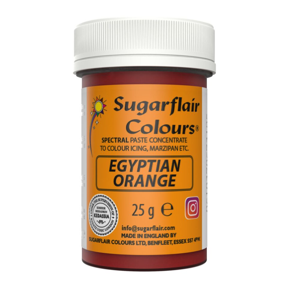 Sugarflair kleurstof Egyptian Orange 25 g