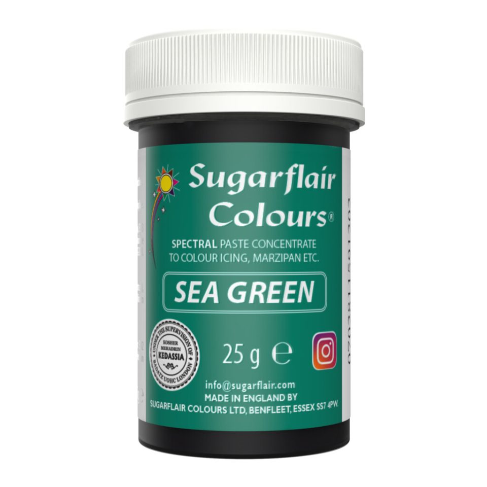 Sugarflair kleurstof Sea Green 25 g