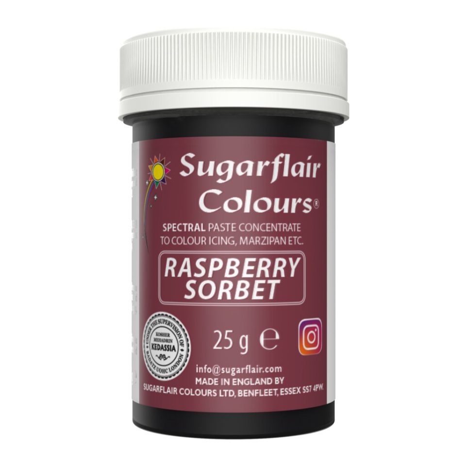Sugarflair kleurstof Raspberry Sorbate 25 g