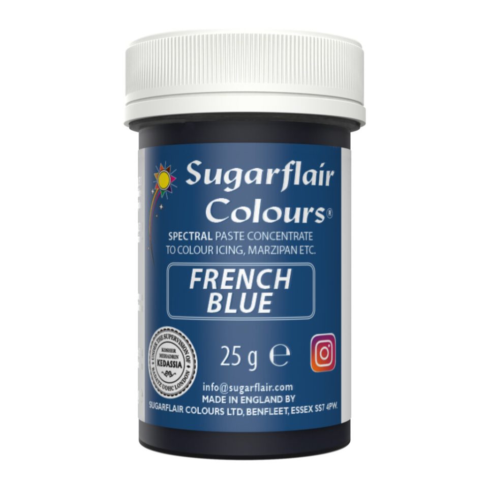 Sugarflair kleurstof French Blue 25 g