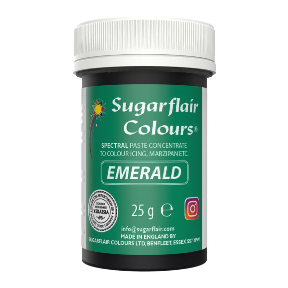 Sugarflair kleurstof Emerald 25 g
