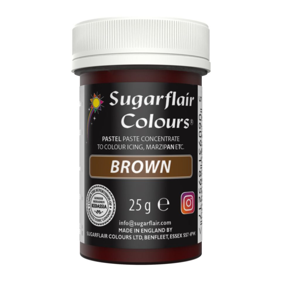Sugarflair kleurstof Pastel Brown 25 g