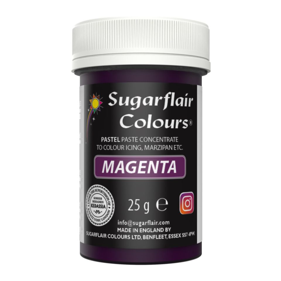 Sugarflair kleurstof Pastel Magenta 25 g