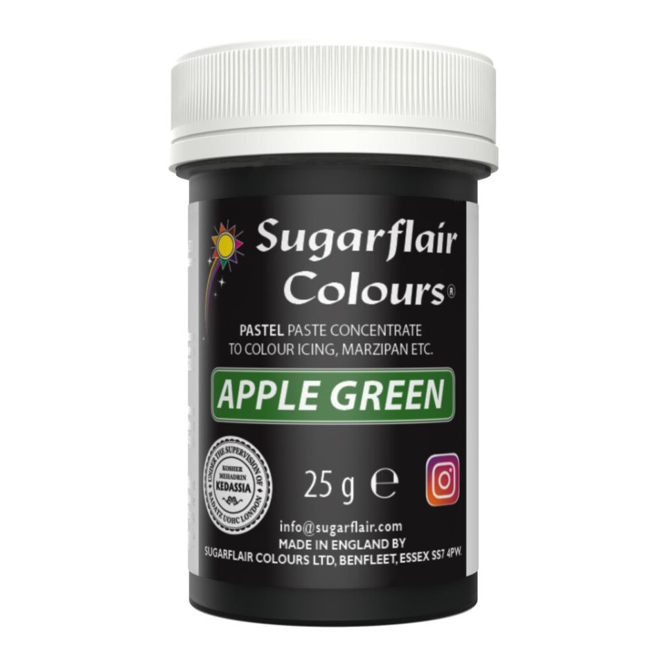 Sugarflair kleurstof Pastel Apple Green 25 g