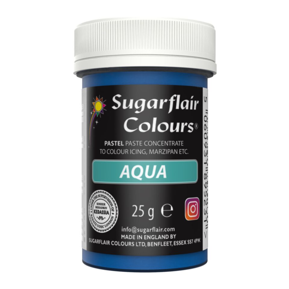Sugarflair kleurstof Pastel Aqua 25 g