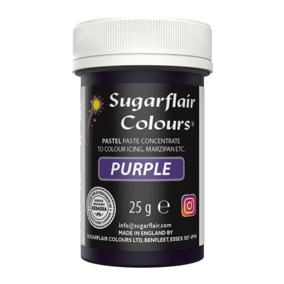 Sugarflair kleurstof Pastel Purple 25 g