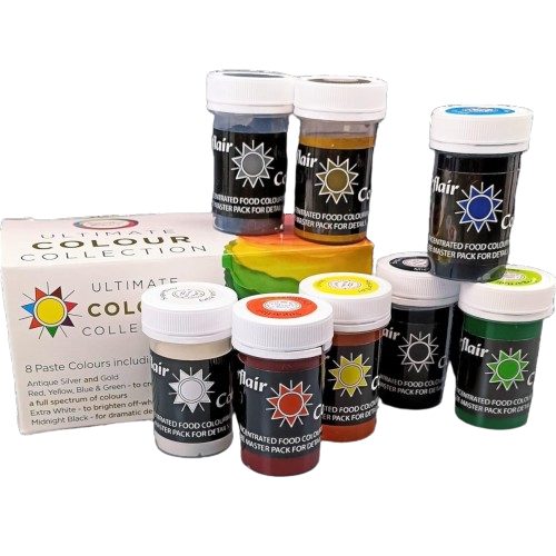 Sugarflair kleurstof Ultimate Collection 25 g set van 8