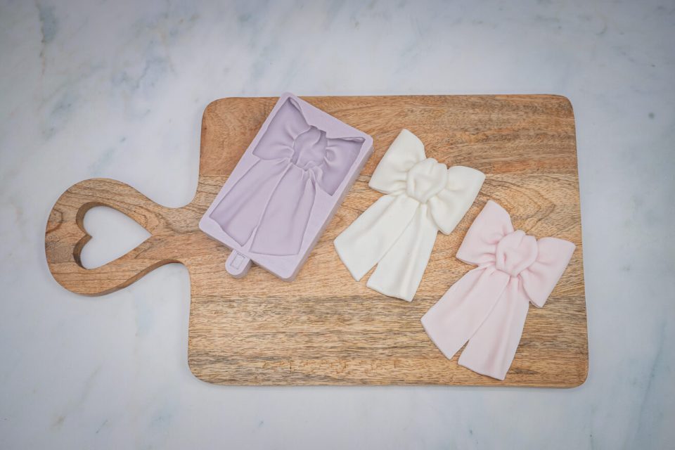 Karen Davies siliconen mal Large Bow