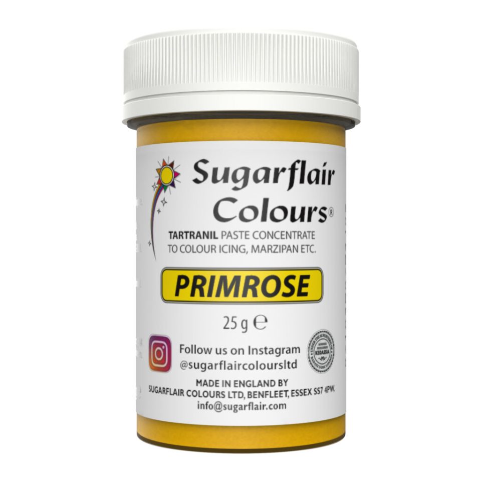 Sugarflair Tartranil kleurstof Primrose 25 g