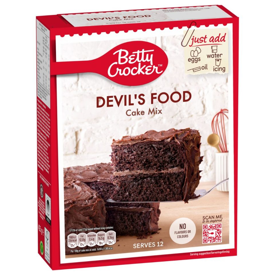 Betty Crocker Devil's Food Cake Mix 425 g