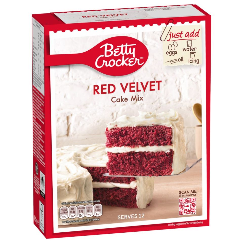 Betty Crocker Red Velvet Cake Mix 425 g