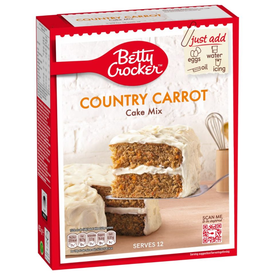 Betty Crocker Country Carrot Cake Mix 425 g