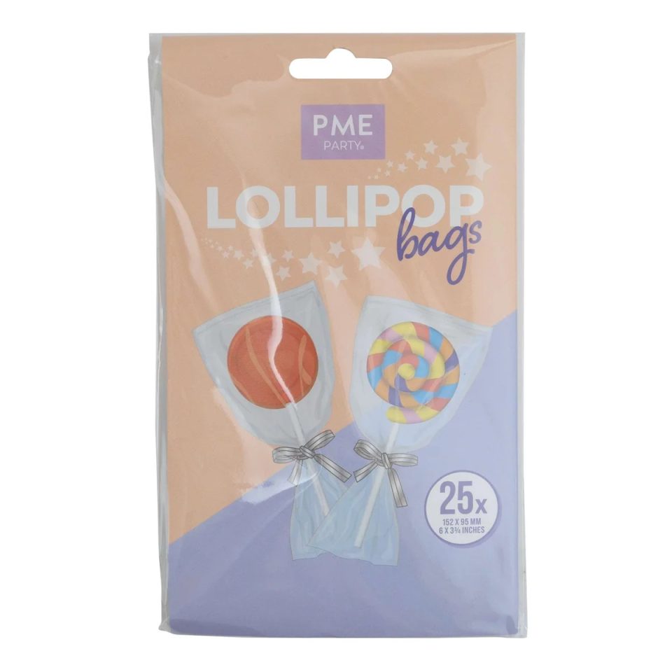 PME Lollipop Bags 25 stuks