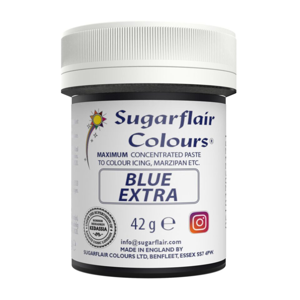 Sugarflair Max Concentrate kleurstof Blue Extra 42 g
