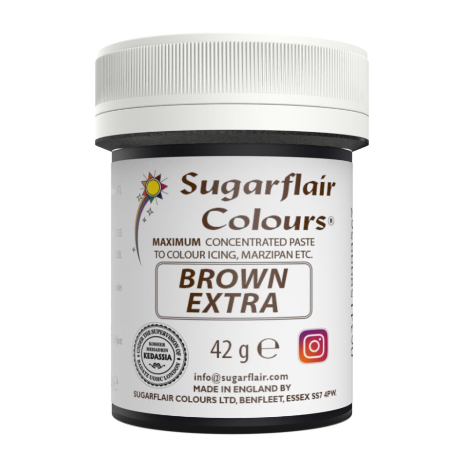 Sugarflair Max Concentrate kleurstof Brown Extra 42 g