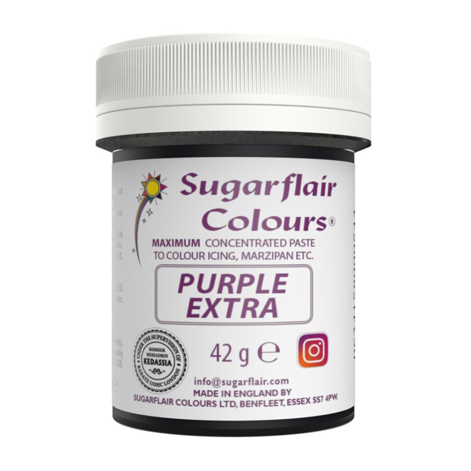 Sugarflair Max Concentrate kleurstof Purple Extra 42 g
