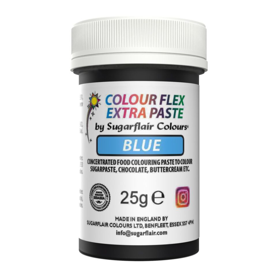 Sugarflair Colour Flex Extra Paste Blue 25 g