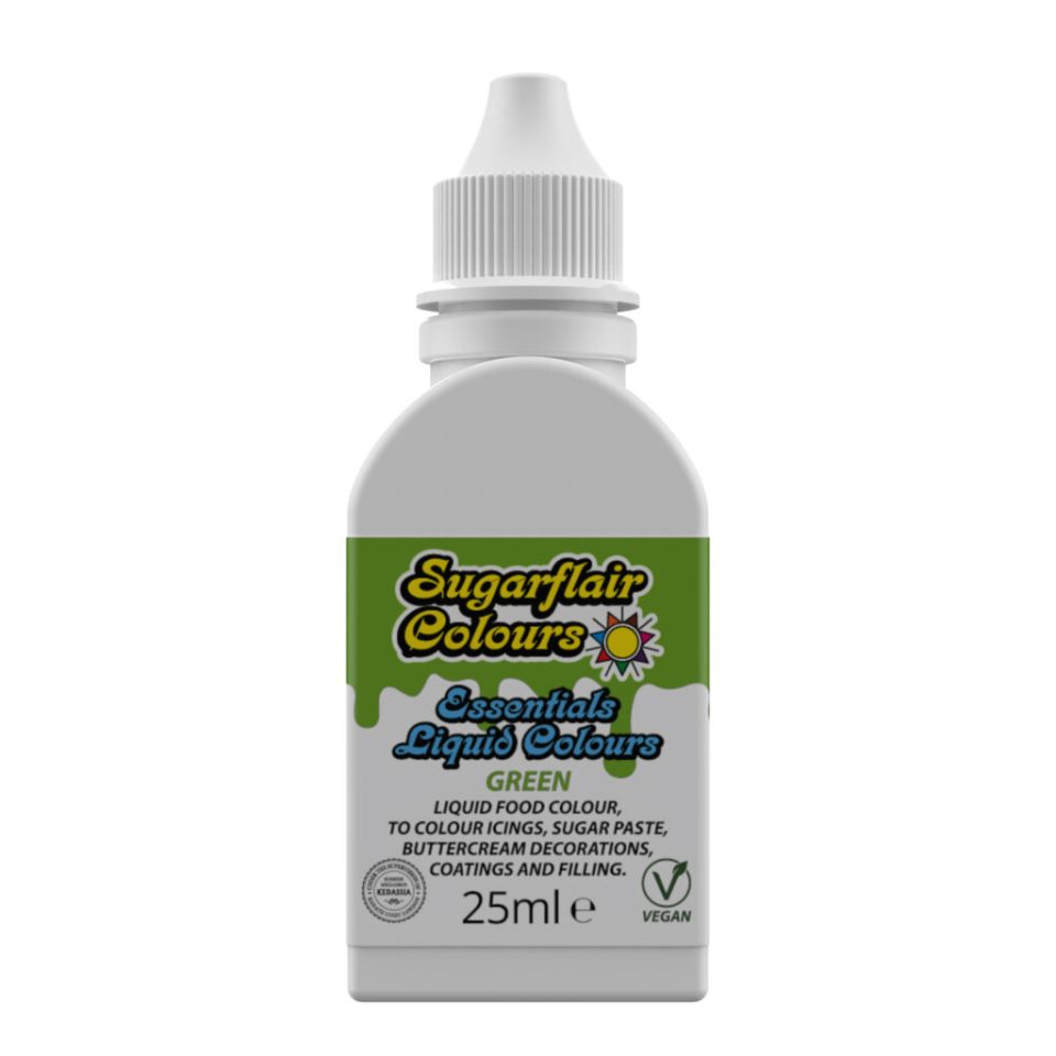 Sugarflair vloeibare kleurstof Green 25 ml