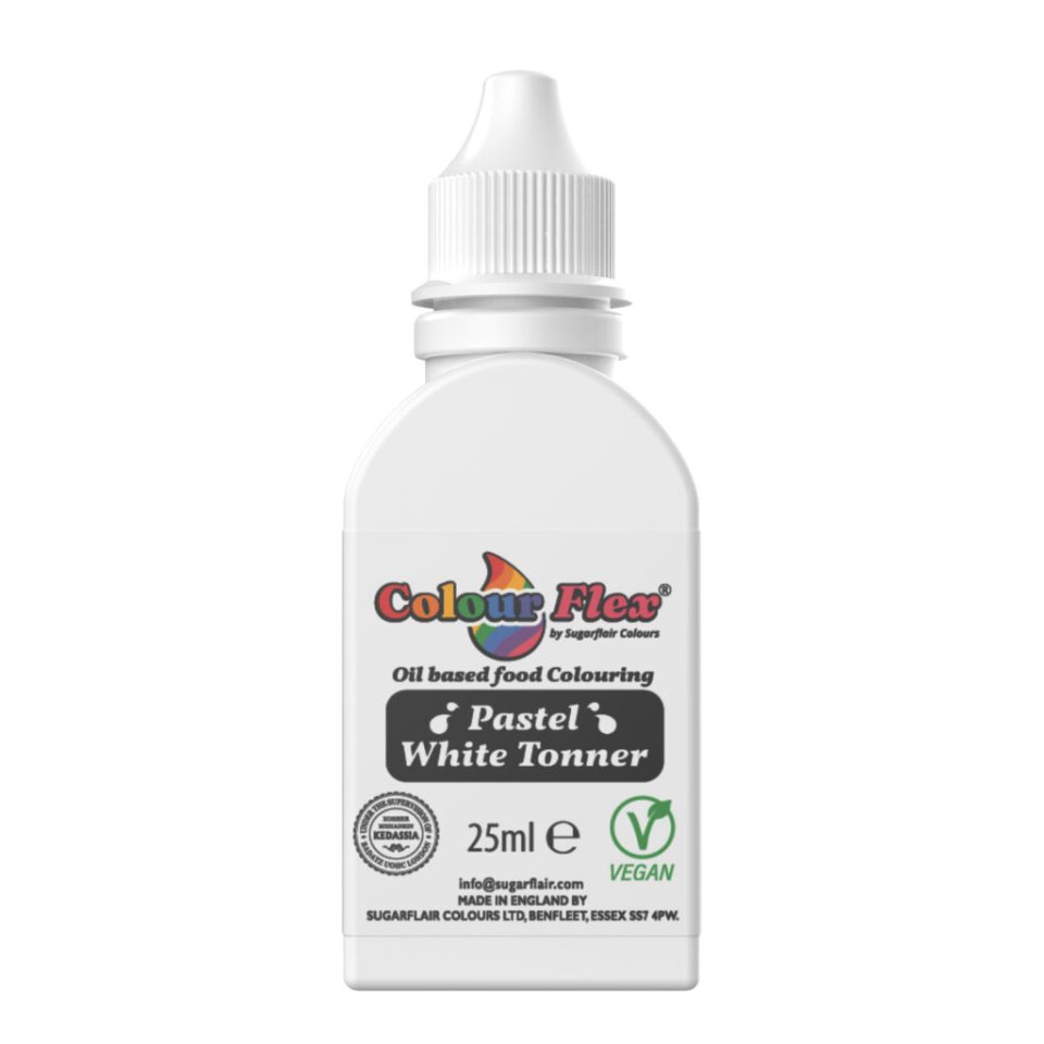 Sugarflair Colour Flex Oil Pastel Toner White 25 ml