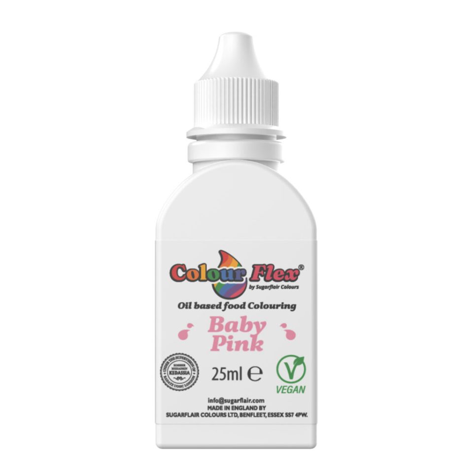 Sugarflair Colour Flex Oil Baby Pink 25 ml
