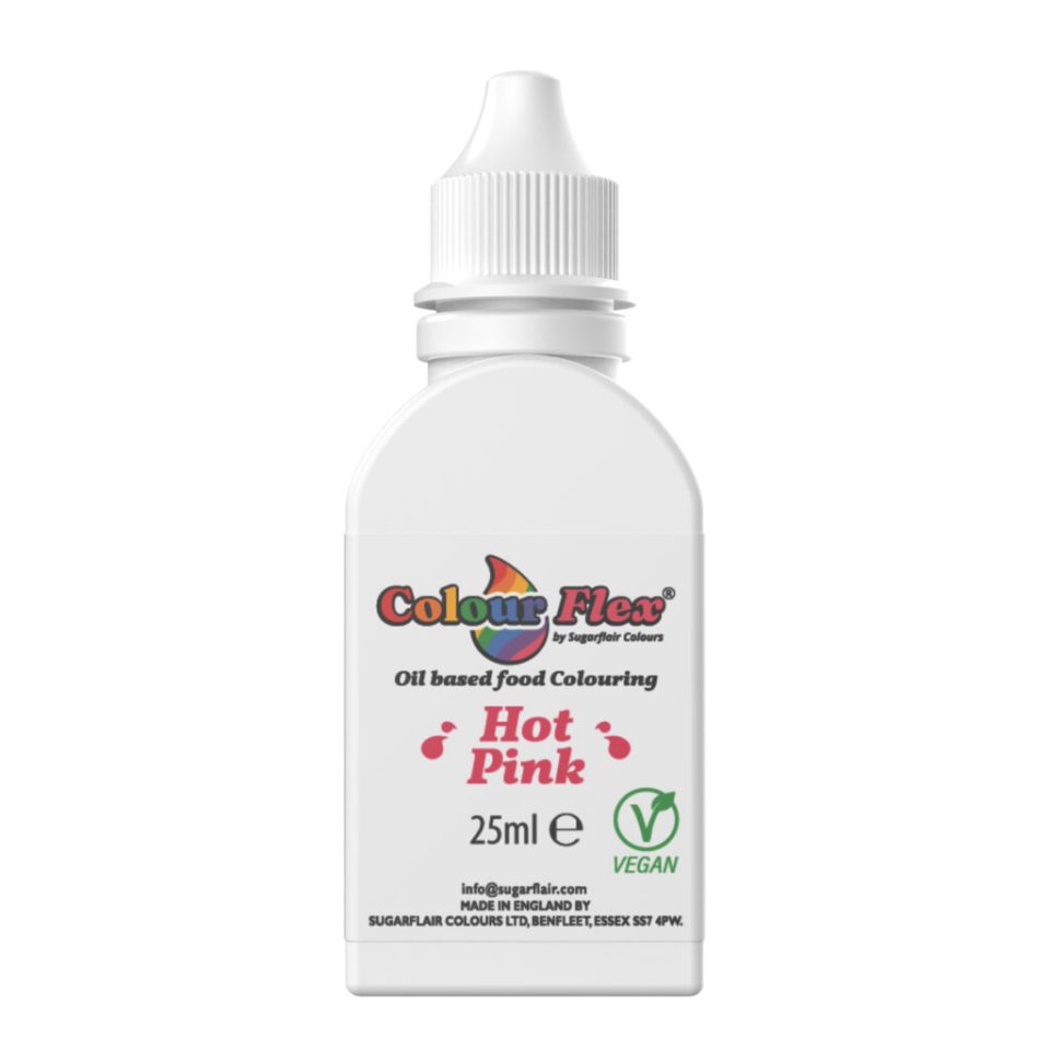 Sugarflair Colour Flex Oil Hot Pink 25 ml