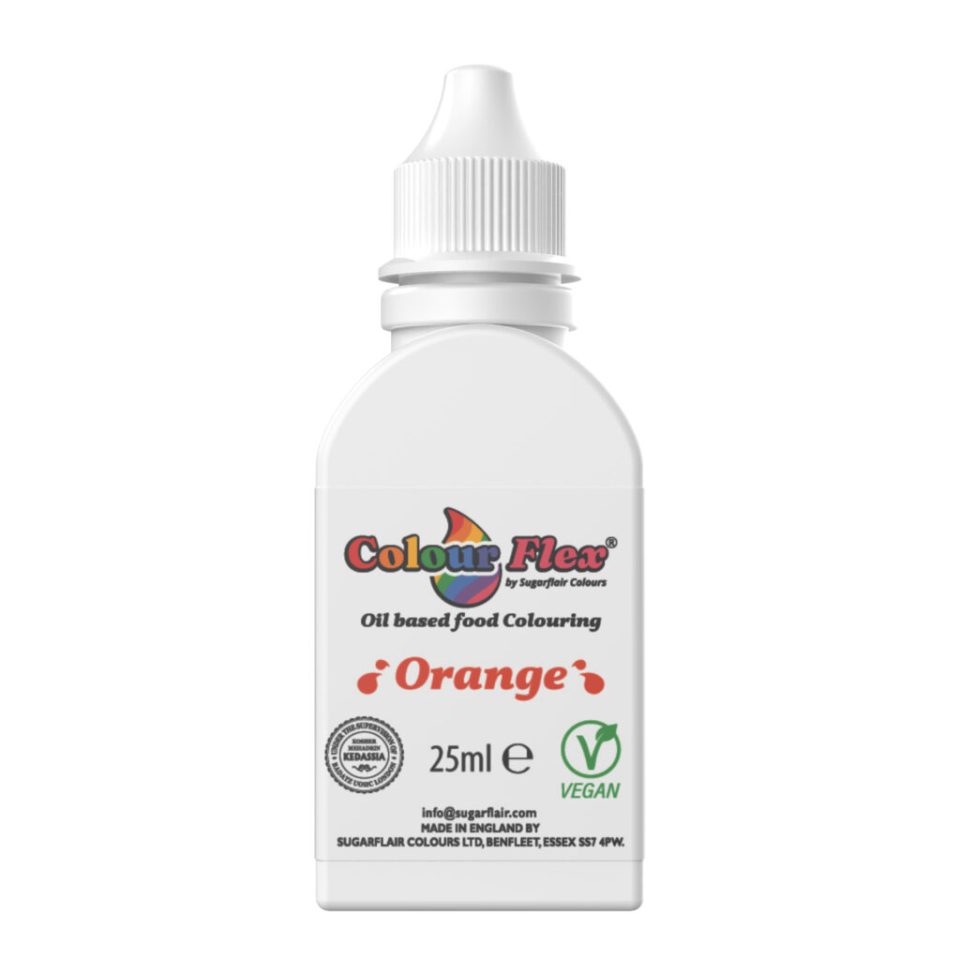 Sugarflair Colour Flex Oil Orange 25 ml