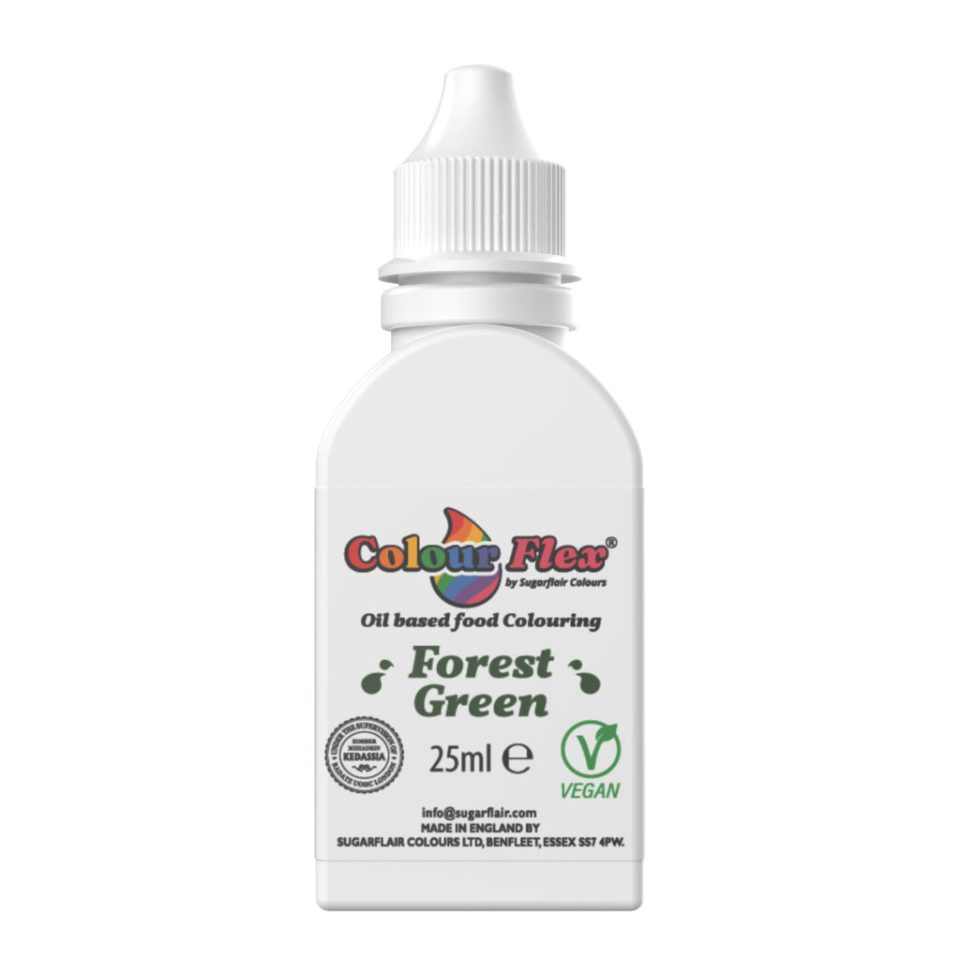 Sugarflair Colour Flex Oil Forest Green 25 ml