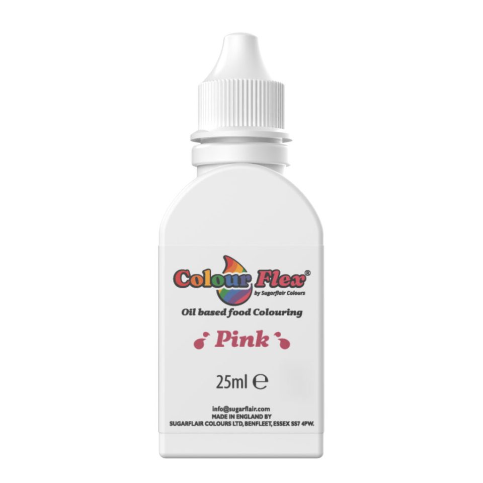 Sugarflair Colour Flex Oil Pink 25 ml
