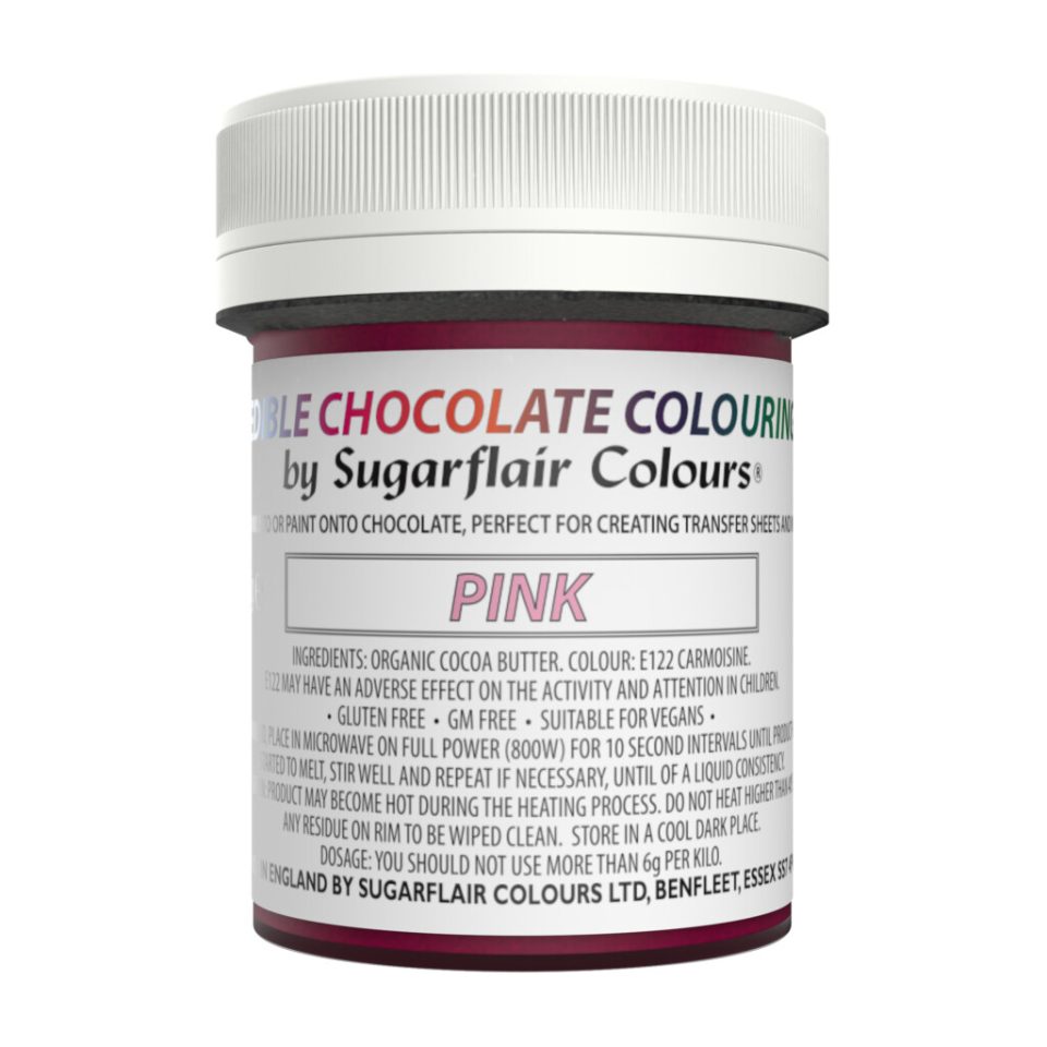 Sugarflair Chocolate Colouring Pink 35 g