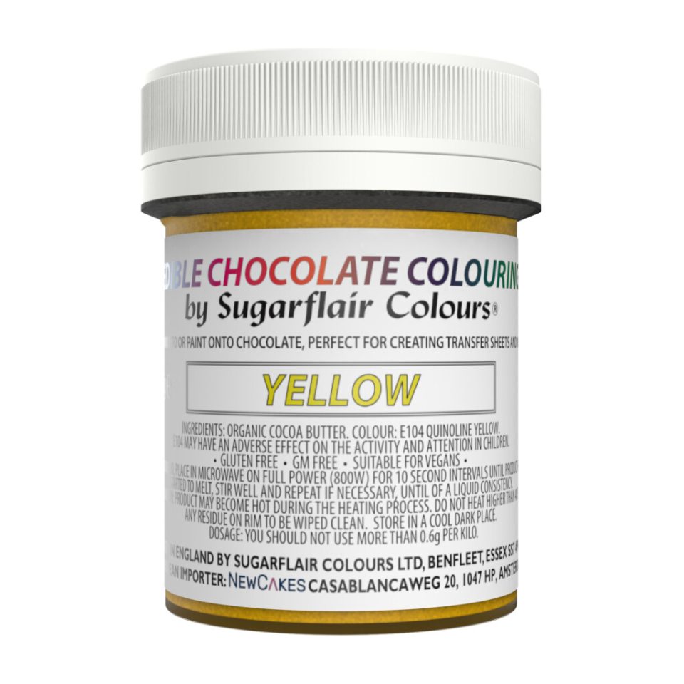 Sugarflair Chocolate Colouring Yellow 35 g