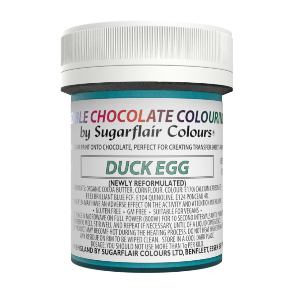 Sugarflair Chocolate Colouring Duck Egg 35 g