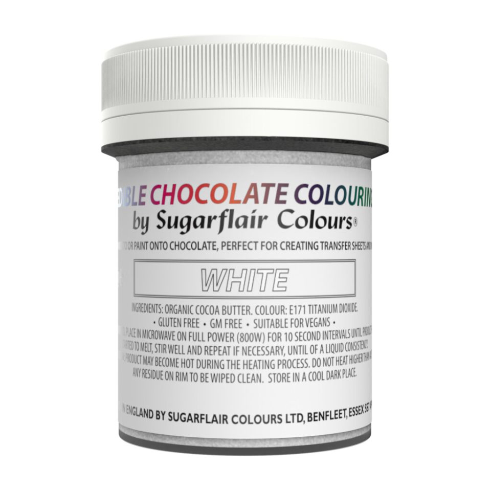 Sugarflair Chocolate Colouring White 35 g