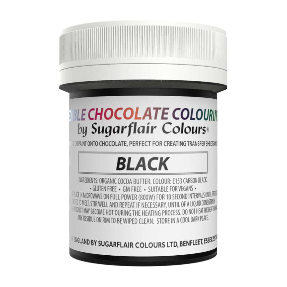 Sugarflair Chocolate Colouring Black 35 g