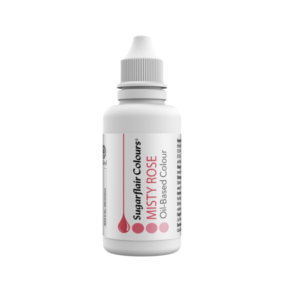 Sugarflair Oil Based Colour Misty Rose 30 ml