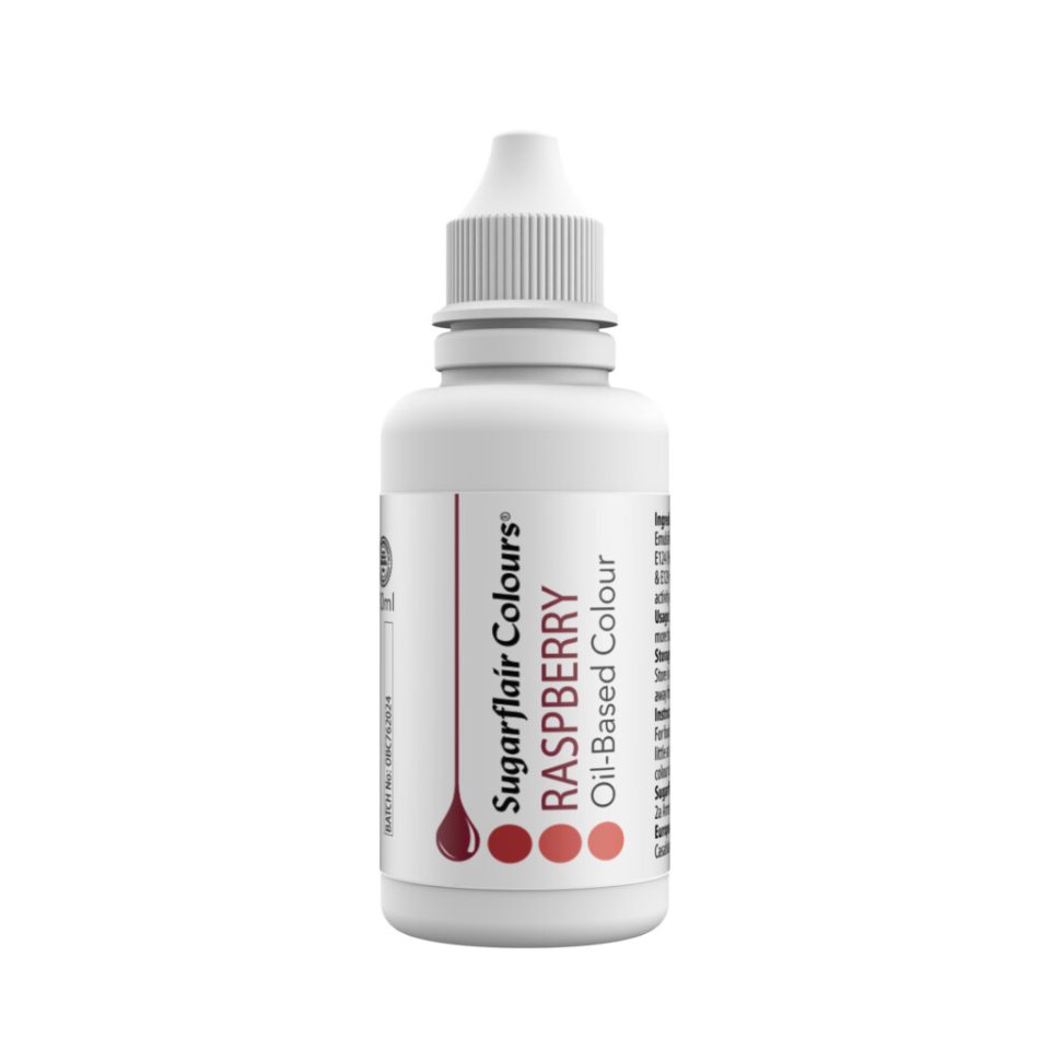 Sugarflair Oil Based Colour Raspberry 30 ml